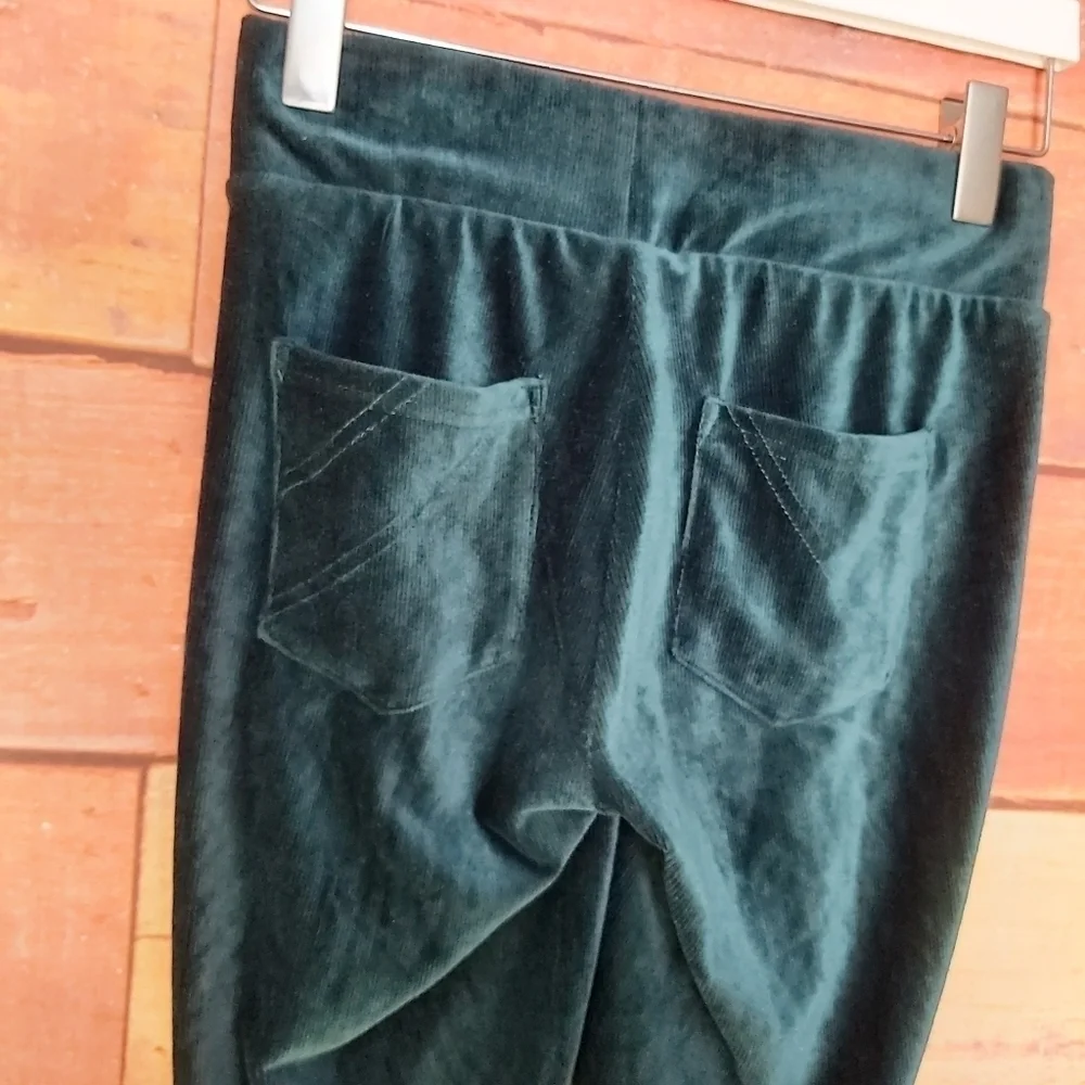 𝅺Vintage velvet velour legging green - Picture 5 of 6